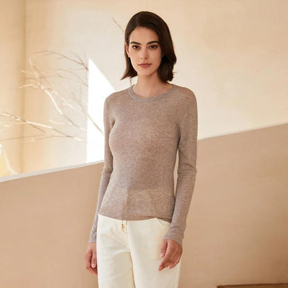 BC-247 Round Neck Ladies Knitting Clothing Woolen Top Jumper Sweater For Women Undershirt Ladies Wool Clothes