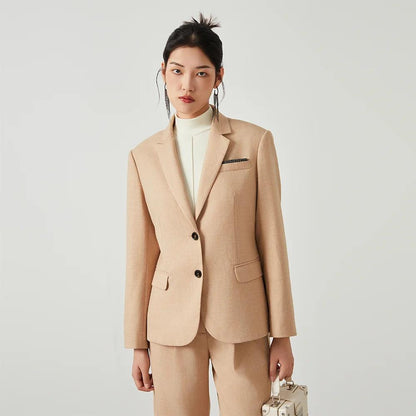 K2613W High-quality Australian wool luxury brand women's Clothing autumn and winter blazers Laidies office formal suits