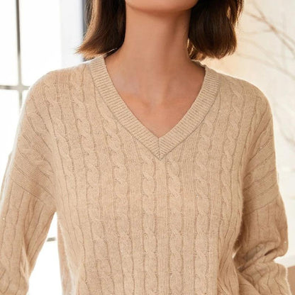 BC-254 V-neck fit pullover 100% pure wool sweaters woman clothes knit sweater luxury women's clothes clothing for ladies