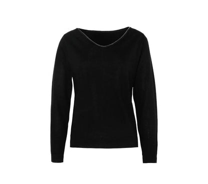 BC-215 Thin Loose 80NM 16GG 100% Merino Wool Knitted Sweater For Women Women's Clothing Women's Sweaters