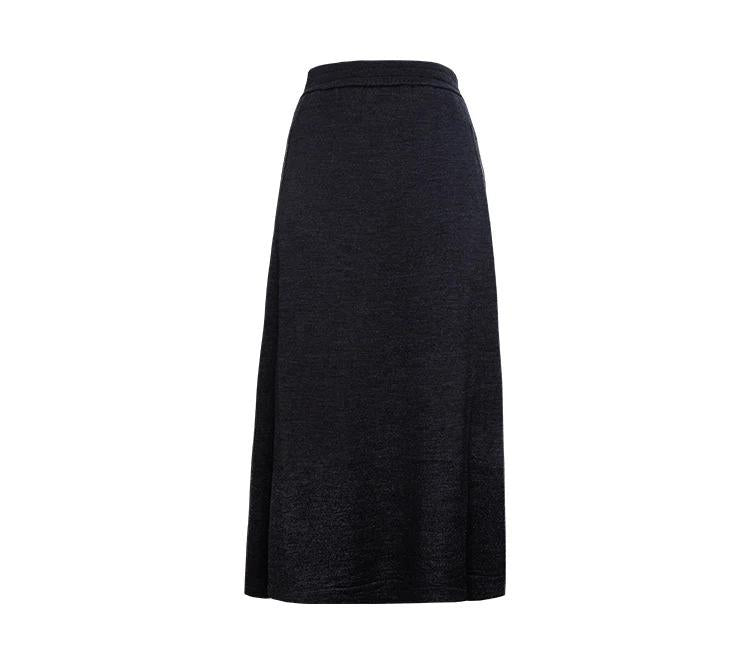 BC-47 Luxurious Clothes Ladies Merino Wool Silk Skirts Womens Clothing Elegant Summer