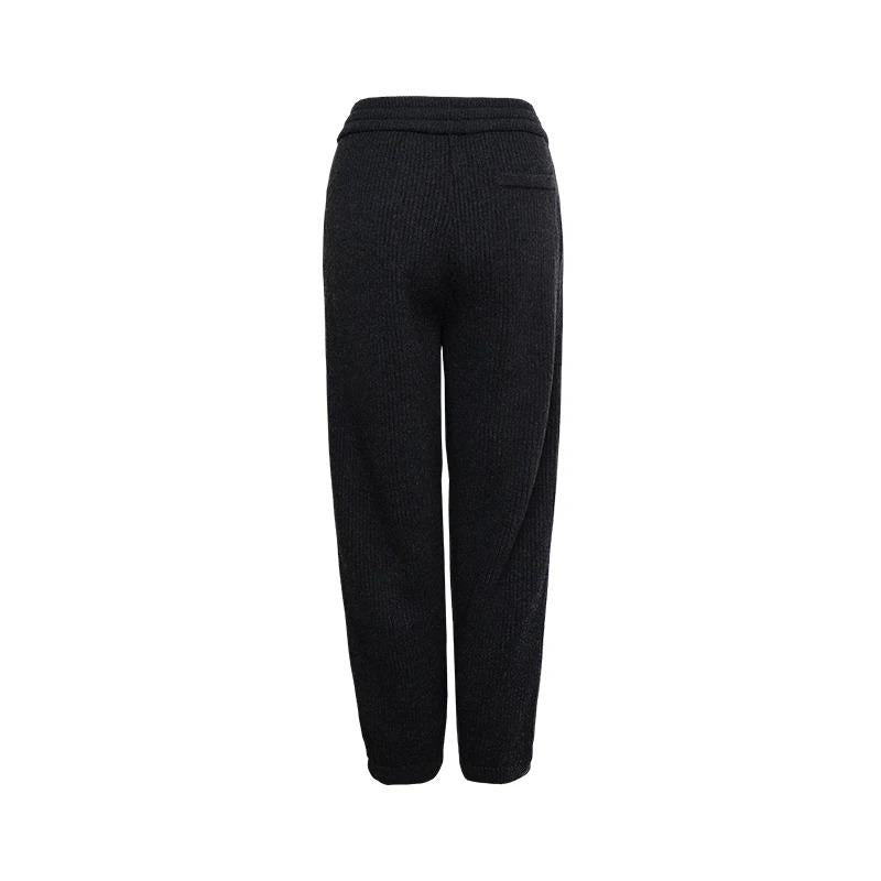 BC-361 Luxury Elastic Waist Drawstring 100% Wool Pants Women High Waist Women's Pants & Trousers Women's Pants Clothes