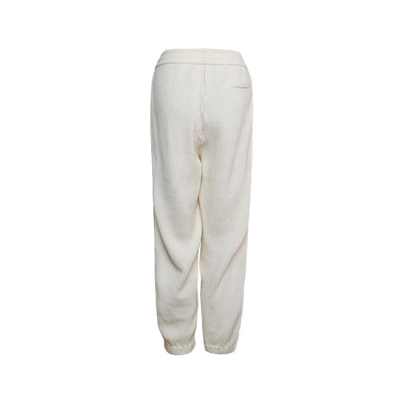 BC-361 Luxury Elastic Waist Drawstring 100% Wool Pants Women High Waist Women's Pants & Trousers Women's Pants Clothes