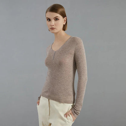 BC762  luxury brand women's Clothing Autumn thin knitted pullover Ladies bright wool sweaters