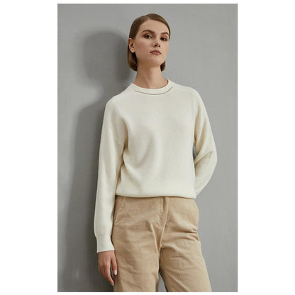 BC734 luxury brand women's Clothing Autumn knitted pullover Ladies 100% merino wool sweaters