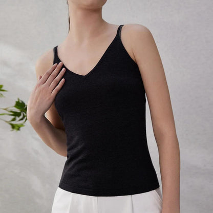 BC-166 Luxury Women's Clothing Brand Clothes High Quality Silk Merino Wool Sweater Knitted Vest