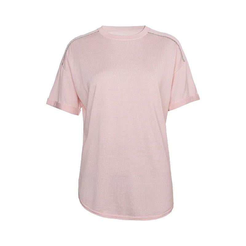 BC-18 Merino Wool & Silk Ladies Summer Sweaters For Women High Quality bc Womens Clothing tshirts t shirt