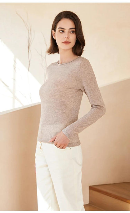 BC-237 Pullover Slim Fit Ladies Luxury Women's Wool Sweater Women's Clothing Undershirt