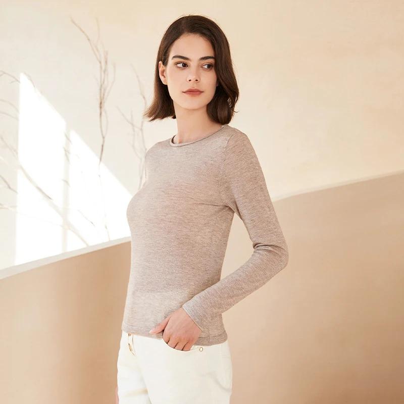 BC-237 Pullover Slim Fit Ladies Luxury Women's Wool Sweater Women's Clothing Undershirt