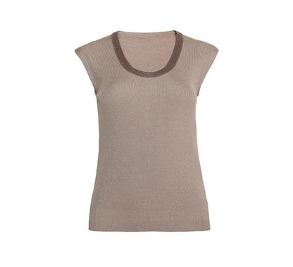 BC-144 Ladies Clothes Summer Sweaters for Women Wool Silk Tops Vest Women's Clothing